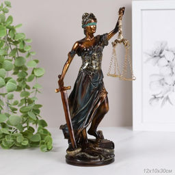 Статуэтка Фемида 30 см / F720 /уп 24/ - Галеонтрейд фото 5