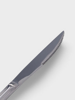 Цена за 6 шт. Нож для стейка Hanna Knövell Oester, 23.8 см, толщина 3 мм, нержавеющая сталь, серебристый