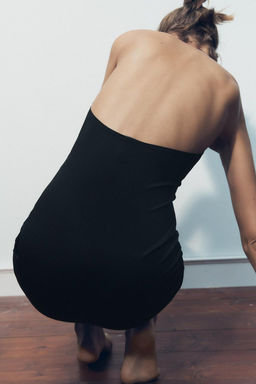 BODY SHAPE SHORT DRESS - Zara фото 4
