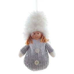 Игрушка набивная "Девочка", L8 W4 H16 см, 2в.