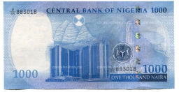 Банкнота 1000 найра 2024 года Нигерия