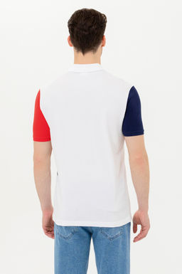 Мужская красная футболка с воротником-поло Неожиданная скидка в корзине - U.s. polo assn фото 12