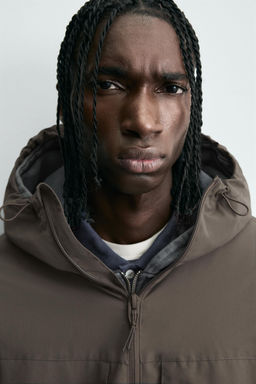 COMBINED FLEECE TECHNICAL JACKET