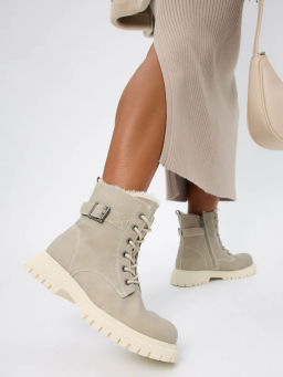 Ботинки жен., бежевые, э/н - S&I фото 5