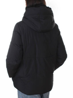 8809 BLACK Куртка зимняя женская (150 гр. холлофайбер)
