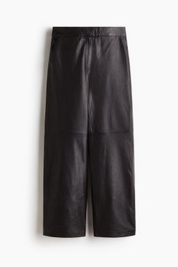 Pantal?n de piel recto