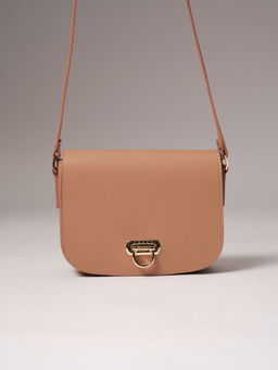 Сумка на плечо Azaro 31034 бежевая нуга