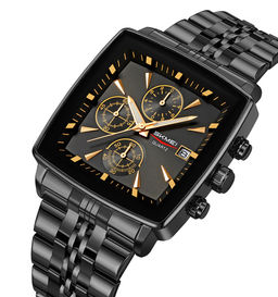 Часы наручные Skmei мужские электронные спортивные 2434black-gold