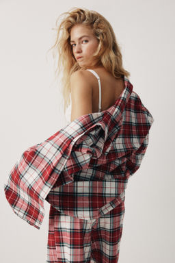 Pijama en franela de algod?n - H&m фото 6
