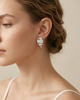 Стильные серьги