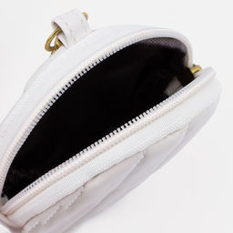 Сумка-мессенджер на клапане, цвет белый - Simaland фото 4