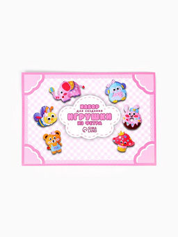 Набор для создания игрушки из фетра "Сладкая компания", набор 6 шт.