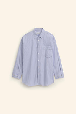 OVERSIZE STRIPE SHIRT LIMITED EDITION - Zara фото 8