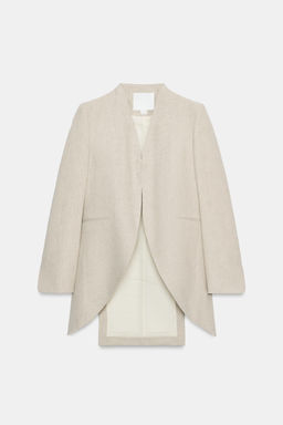 BLAZER LARGA RAYAS ZW COLLECTION / Arena / Vigor? - Zara фото 3