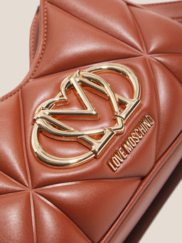 Сумка на плечо LOVE MOSCHINO EMBOSSED Q
