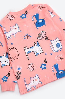 Хлопковая пижама для девочки Bonito  фото 5