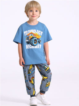 футболка+брюки 2ПФБ5759001н - Апрель фото 3