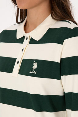 Kad_n Koyu Ye_il Sweatshirt Sepette S_rpriz _ndirim - U.s. polo assn фото 7