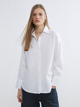 Oversize Oxford Kad?n G?mlek