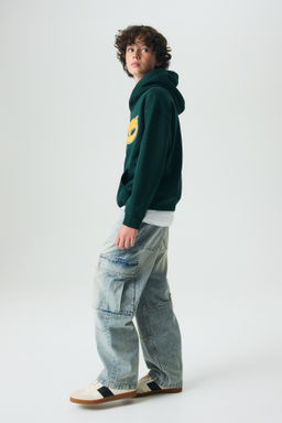Baggy Fit Cargo Jeans - H&m фото 6