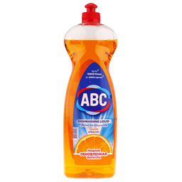 Гель для мытья посуды ABC Апельсин 750мл (Турция)