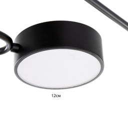 Люстра «Алмо» 6х LED 144 Вт 3000-6000К черный 80×58×21 см BayerLux