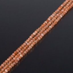 Бусины для рукоделия из Солнечного камня (Индия)