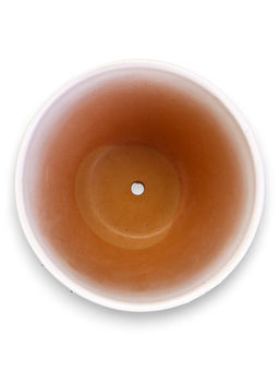 Горшок для цветов Азия, 5 л, d=22 см, h=19.5 см, с поддоном, керамика, белый - Simaland фото 6