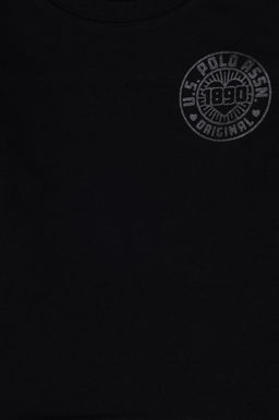 Черный базовый свитшот для девочек Неожиданная скидка в корзине - U.s. polo assn фото 3