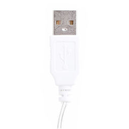 Электрогирлянда Роса 10 м, 100 ламп, USB, синий