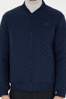 Мужской темно-синий вязаный кардиган - U.s. polo assn фото 13
