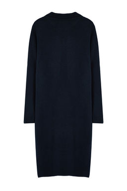 TRENDYOLMILLA Lacivert More Sustainable Midi Triko Yumusak Dokulu Elbise TWOAW24EL00520  фото 7