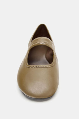 SOFT STRAP BALLERINAS - Zara фото 5