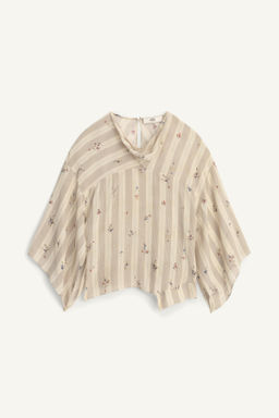BLUSA RAYAS FLORES LIMITED EDITION / Estampado - Zara фото 4