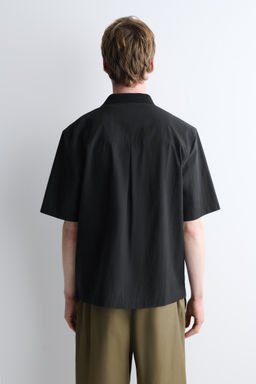 CAMISA DE ALGOD?N CON CUELLO ABIERTO - H&m фото 8