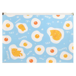 Папка для документов пластиковая Феникс+, арт. 65875/ 6 КОТЫ И ЯЙЦА