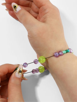 Цена за 2 шт. Нить для плетения, эластичная, 1001 м, d=0.8 мм, чёрная