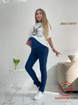 Джинсы для беременных на резинке - Bruno фото 5