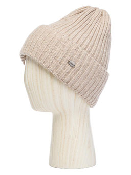 Шапка жен. шерсть+акр LB-A53053 beige