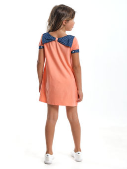 Платье для девочки UD 2885 персик - Mini maxi фото 2