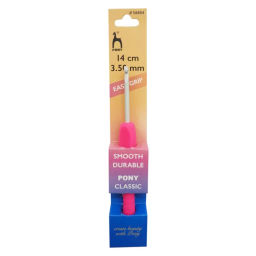 КРЮЧОК PONY С ПРОРЕЗИНЕННОЙ РУЧКОЙ  фото 2