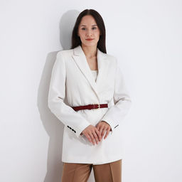 Ремень женский, ширина 2,2 см, винт, пряжка металл, цвет бордовый - Simaland фото 3