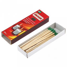 Спички для свечей 20шт, 10,5х3,2х1,6см, длина спички 8,5см, удлиненные, Image (Россия) - Домашняя мода фото 3