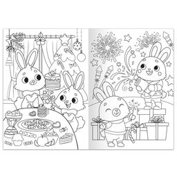 Раскраски набор Любимый Новый год, 4 шт по 16 стр., формат А4 - Буква-ленд фото 3