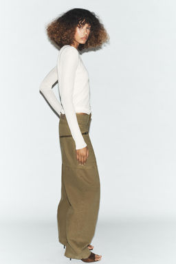 DOUBLE KNIT TOP - Zara фото 3