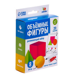 Развивающий набор Объёмные фигуры - Iq-zabiaka фото 7