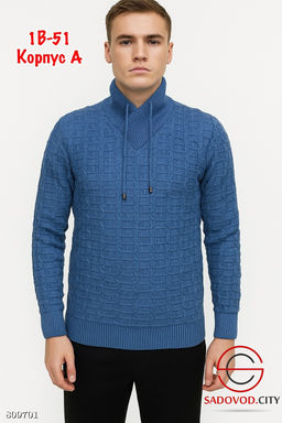 свитер мужской с горлом - Bruno фото 6