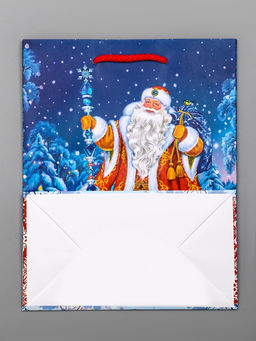 Цена за 2 шт. Пакет подарочный новогодний ламинированный, «Новогодний набор », 18×10×22.3 см