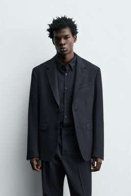 100% WOOL SUIT BLAZER - Zara фото 2