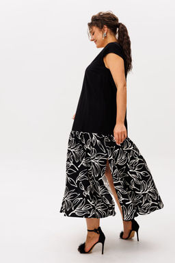 Платье ANELLI 56 черно-белый ангел - Ketty фото 2